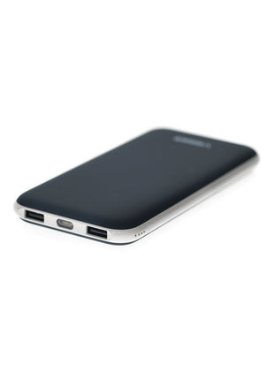 Veger 25000mAh 2 USB OUTPUT Power Bank for Smart Phones - V11 black - edragonmall.com