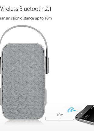 MY220BT Handheld Bluetooth Speaker Wireless Portable Subwoofers 3D Surround With Mini KTV Singing Bar-Gray