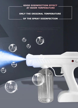 CRONY Electric Disinfecting Gun Wireless Home Air Purifier Multi-Function Handle Nano Spray Gun