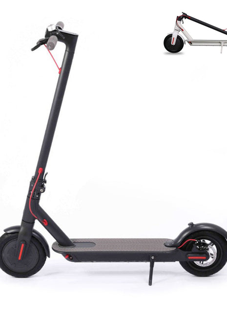 CRONY  Electric Scooter M365 with APP  Aluminium Alloy Folded 8.5 Inch tires | Dark grey