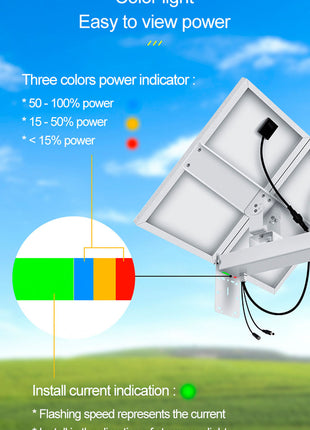 CRONY YN33S-12V-60W60AH Solar Power System Solar Panel With 60ah Battery