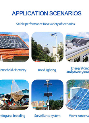 CRONY YN33S-12V-60W60AH Solar Power System Solar Panel With 60ah Battery