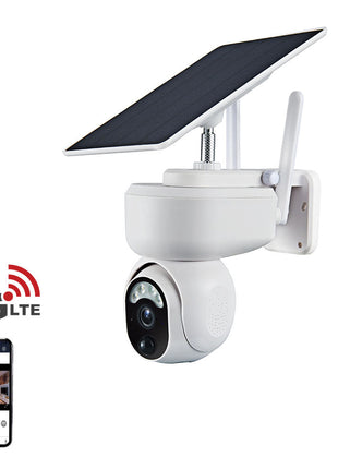 CRONY 4G RBX-S30 Low power 4G solar camera 1080P 2MP PIR CCTV Surveillance Security Light Solar Panel IP Camera