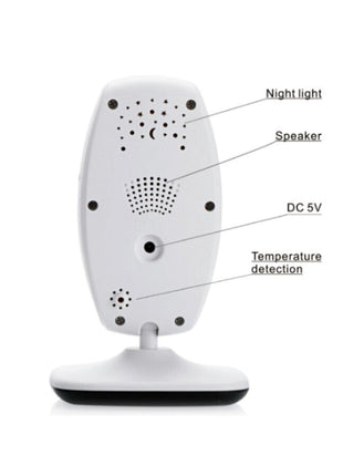 7inch TFT LCD Baby Monitor Infrared Night Vision IR LED Temperature Detection Two Way Talk Baby Camera