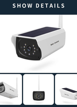 NIP-solar i-Cam 1080P camera YN60-solar 5X WIFI camera 1080P HD Security Surveillance Audio