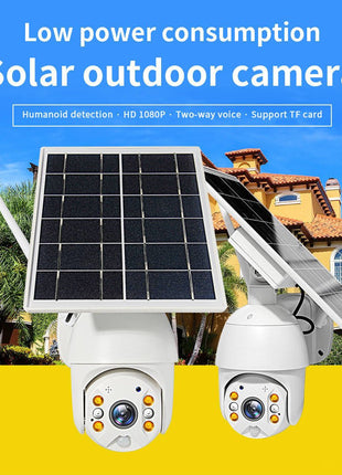 RBX-S10 Low power WIFI solar camera 1080P HD Solar Panel Outdoor Surveillance Waterproof CCTV Camera Smart Home Two-way Voice Intrusion Alarm