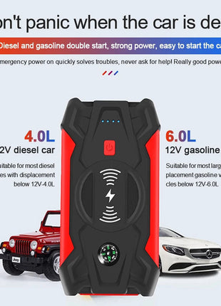 CRONY J13+Air Super Jumper Starter High Power Car Jump Starter Power Bank 12v Lithium Battery Car Jump Starter