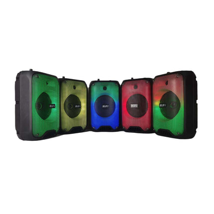 CRONY RX-6168 Speaker portable blututh speaker dancing speaker with flame light 10W party outdoor speaker
