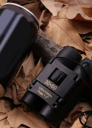 30*60 Binocular 30x60 day and night camping travel vision spotting scope optical folding HD binoculars
