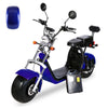 CRONY G-029 3000W Electric Motorcycle Motorbike High Speed Harley tyre Double Seat with double battery | Blue