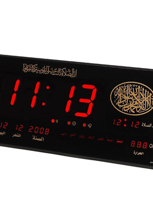 CRONY 4622y AZAN Clock indoor custom made memory decoration remote control alarm clock LED clock