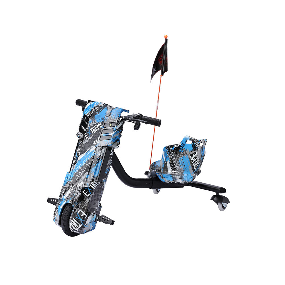 CRONY Niuniu car Electric Drifting Scooter For Kids 360  9MPH Drifting Trike Ride-On Electric Powered Drift Tricycle