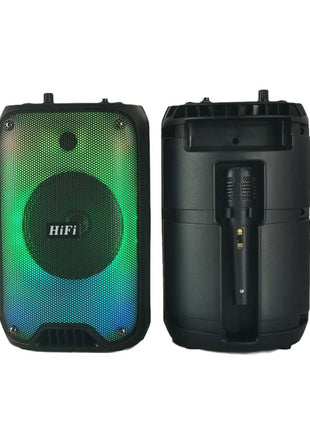 CRONY RX-6168 Speaker portable blututh speaker dancing speaker with flame light 10W party outdoor speaker