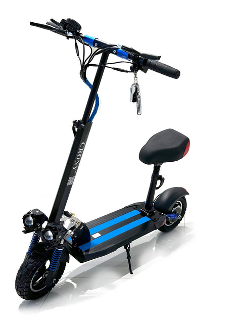 CRONY V10 Blue Fast Speed E-scooter1000w 10inch max speed 65 km/h Fast Speed E-scooter 48v 1000w  electric scooter