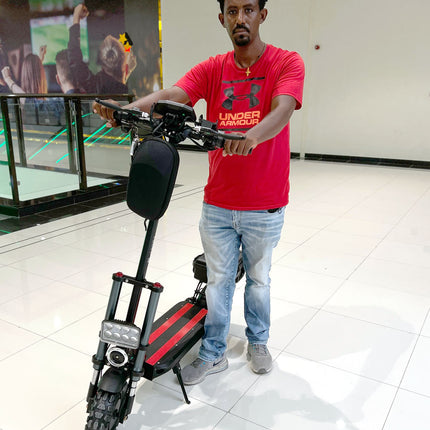 CRONY V18 Dual drive 3000W 48V 18A+BT E-Scooter Max Speed 60km/h With bluetooth audio with speakers Electric scooter