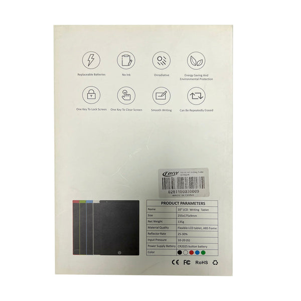 CRONY LED Writing Tablet Writing Doodle Board 3D LED Luminous Magic Drawing Pad Toys Erasable Sketching Notepad