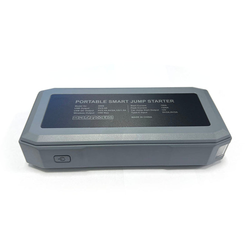 CRONY S606+Air Super Jumper Starter 12V Auto Car Battery Portable Jump Starter Power Station with wireless charging function