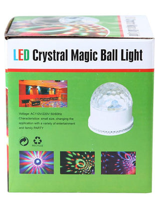 Crony Lb-180 Led Crystral Magic Ball Light Stage Light For Party And Stage Show Colorful Light - edragonmall.com