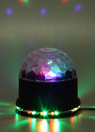 Crony Lb-180 Led Crystral Magic Ball Light Stage Light For Party And Stage Show Colorful Light - edragonmall.com
