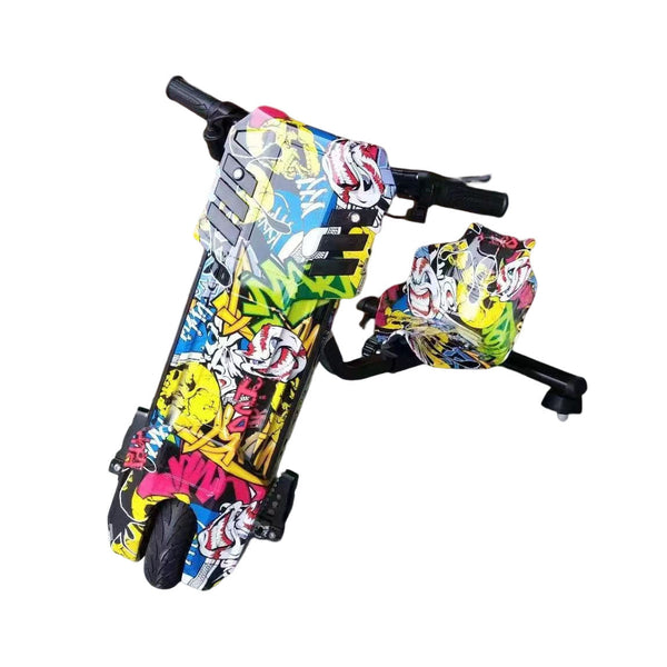 CRONY Niuniu car Electric Drifting Scooter For Kids 360  9MPH Drifting Trike Ride-On Electric Powered Drift Tricycle