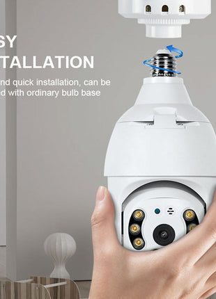 CRONY Y28-1080P light bulb IP Camera Smart wireless WIFI panoramic camera home HD night vision 2MP security monitoring