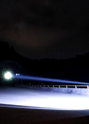 CRONY 6LED glare flashlight 22000 lumen 5000M rechargeable LED searchlight