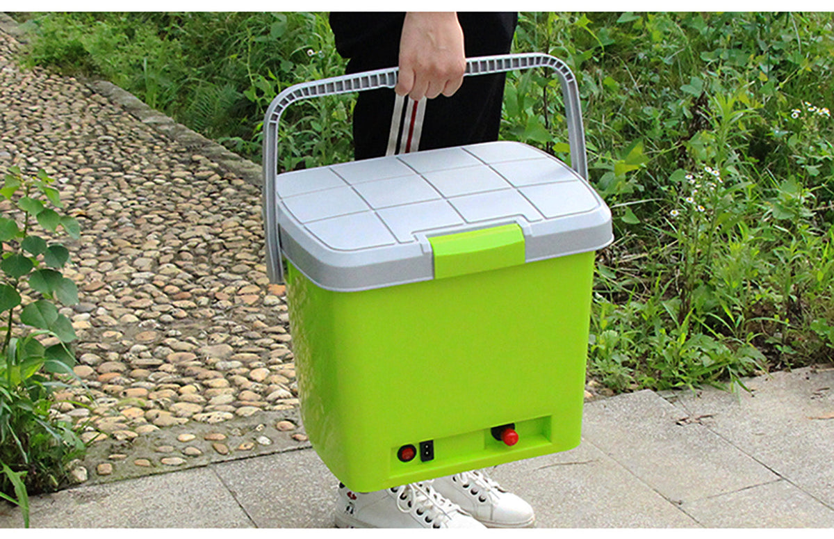 CRONY High Pressure Portable car washer With Electric clean Spray Gun, High Pressure water Pump, Brush, Storage Box
