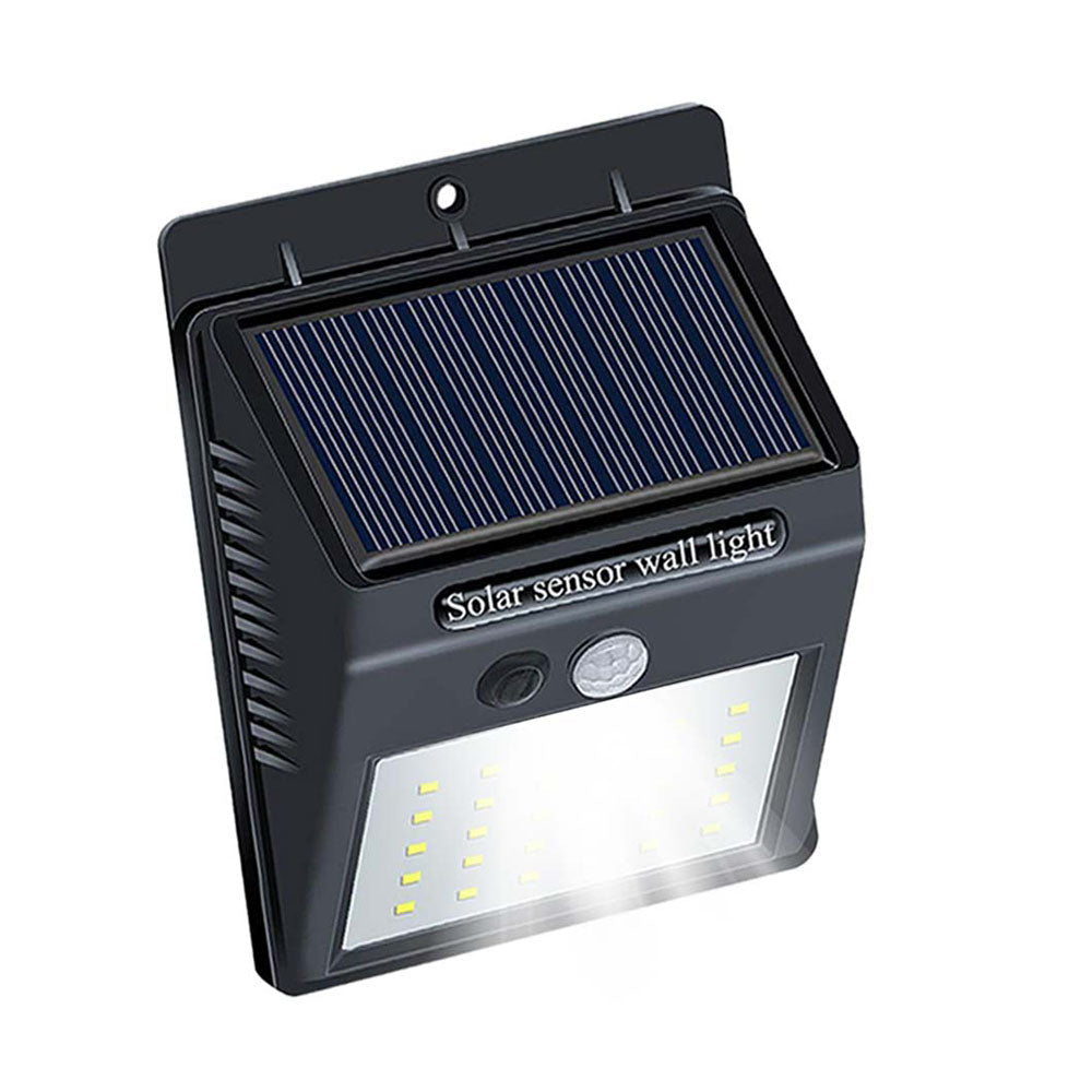 Solar powered led 2024 wall light