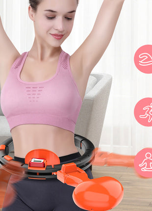 Smart Hula Hoop Auto-Spinning Hip Hula Hoop Exercise Lose Weight Detachable Sports Circle