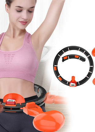 Smart Hula Hoop Auto-Spinning Hip Hula Hoop Exercise Lose Weight Detachable Sports Circle