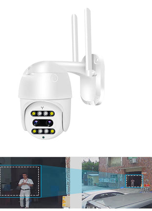 CRONY NIP-21HS carecam PRO APP ball Face recognition and shooting linkage alarm Voice alarm Day and night full color dual lens camera