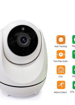 CCTV 1080P Security Camera Wireless Auto Tracking IP Camera Wifi Alarm Baby Monitor Surveillance Camera -CWZ06501AI - edragonmall.com